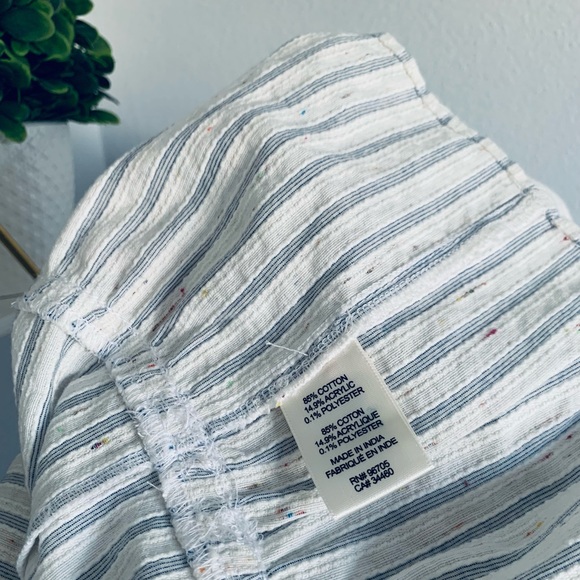 NWT! Rebecca Taylor • Sleeveless Stripe Cotton Tank Dress • SZ 4 • Retail $295 - Picture 16 of 16